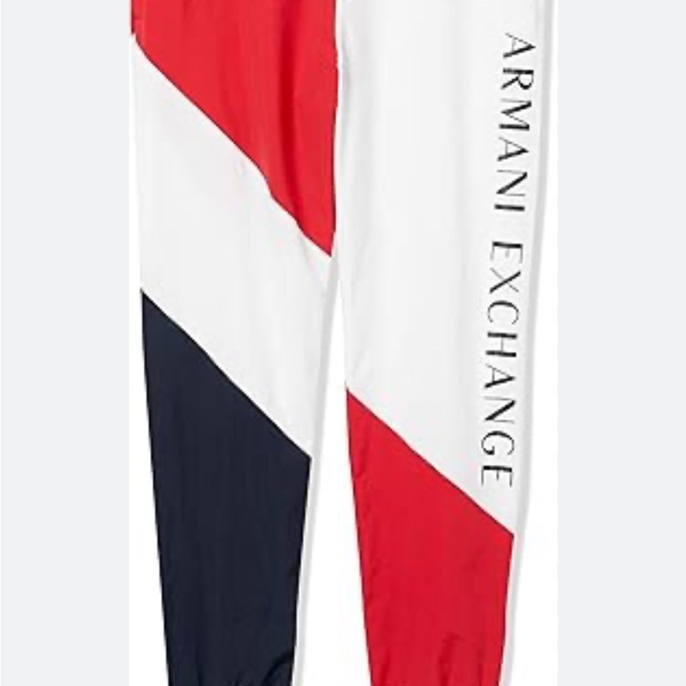 Armani Exchange Kids' Tri-Color Joggers